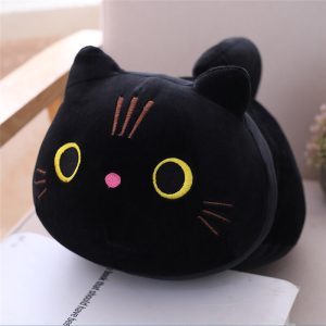 Chat en Peluche Noir