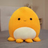 Doudou Pieuvre Jaune