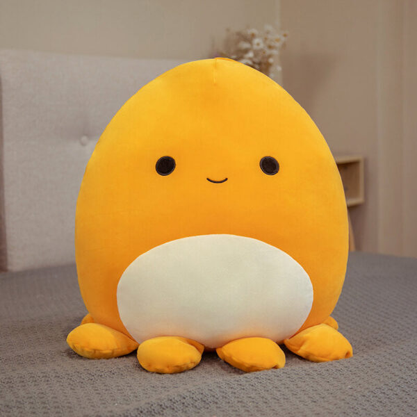 Doudou Pieuvre Jaune