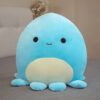 Doudou Poulpe Bleu