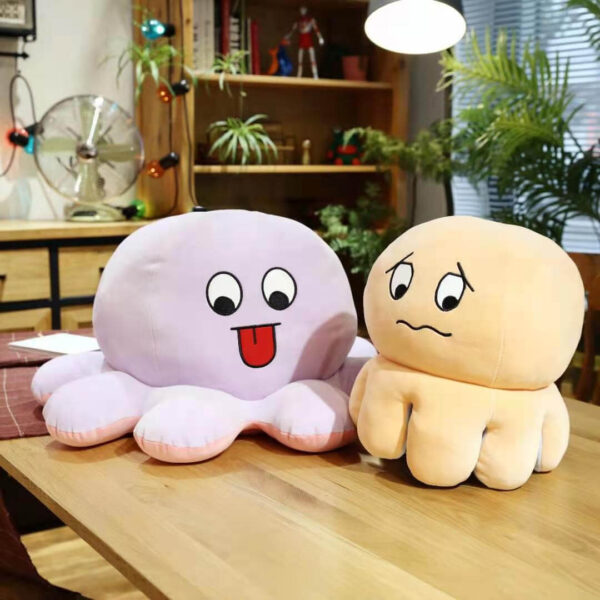 Doudou Poulpe Violet