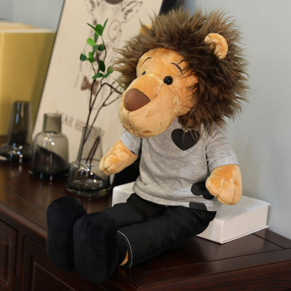 Lion Peluche Géante