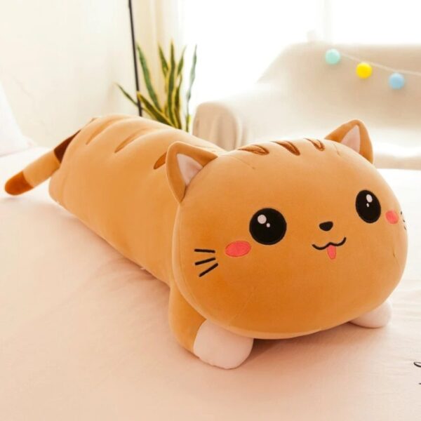 Peluche Chat Coussin Kawaii
