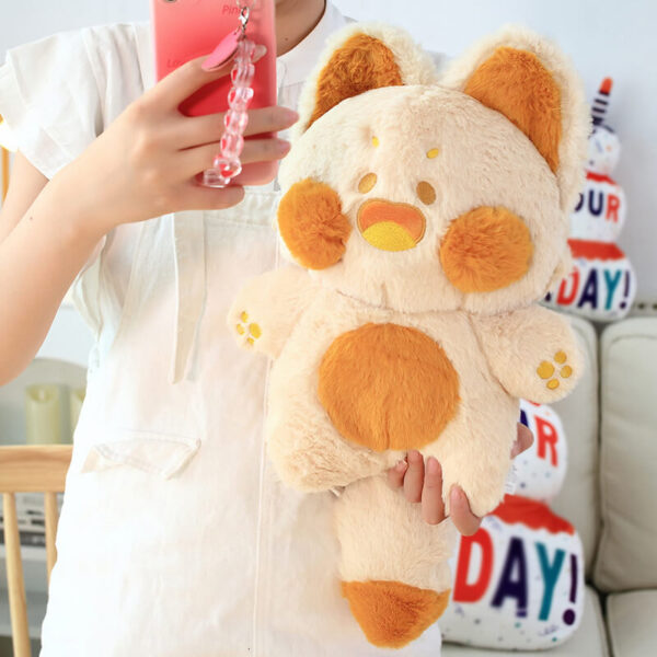 Peluche Chat Beige