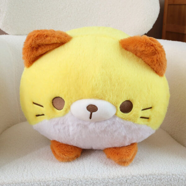 Peluche Chat Jaune