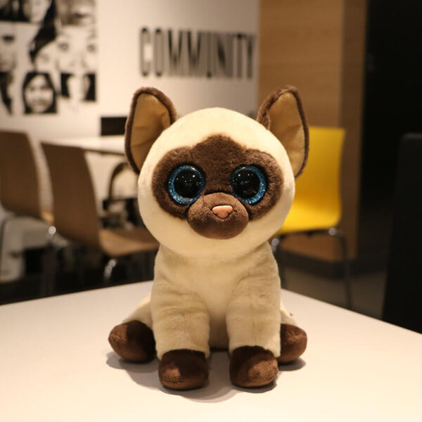Peluche Chat Siamois