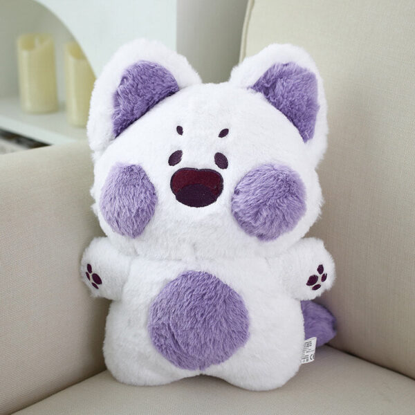 Peluche Chat Violet