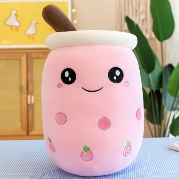 Peluche Bubble Tea - Fruit Kawaii Souriant