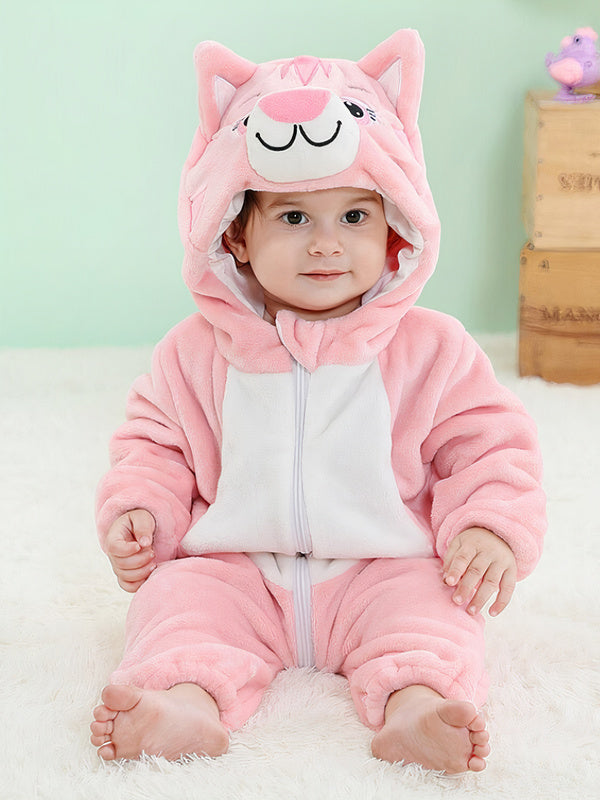 Pyjama Bébé "Chat Rose"