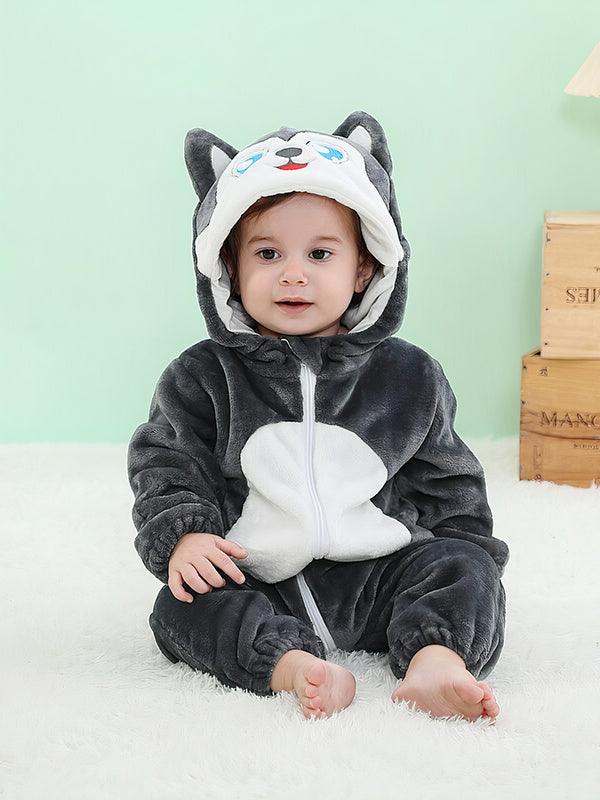 Pyjama Bébé "Husky Mignon"