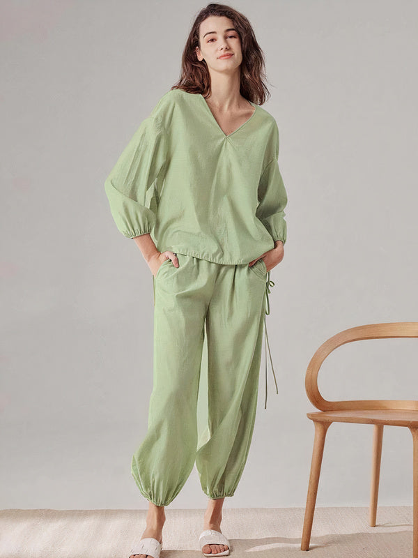 Ensemble Pyjama Cache-Cœur
