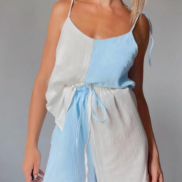 Pyjama Plage Combishort Bicolore
