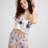 Pyjama en Satin pour Femme "Bulldog"