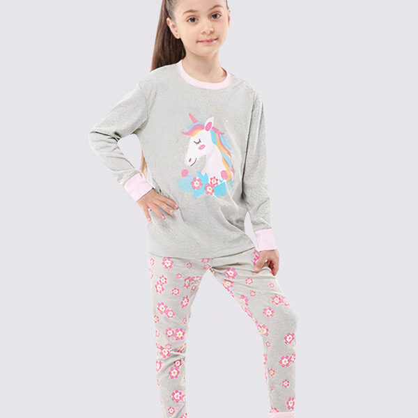 Pyjama Fille "Licorne Versicolore"
