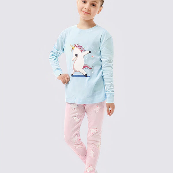 Pyjama Fille "Licorne Dab"