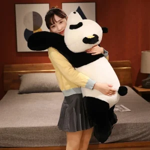Peluche Panda Géant , Oreiller Doux pour Dormir