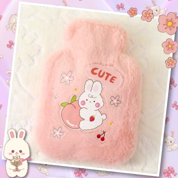 Bouillotte Peluche Kawaii Lapin