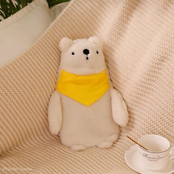 Bouillotte Peluche - Ours Polaire Blanc