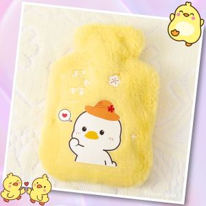 Bouillotte Peluche Poussin Kawaii