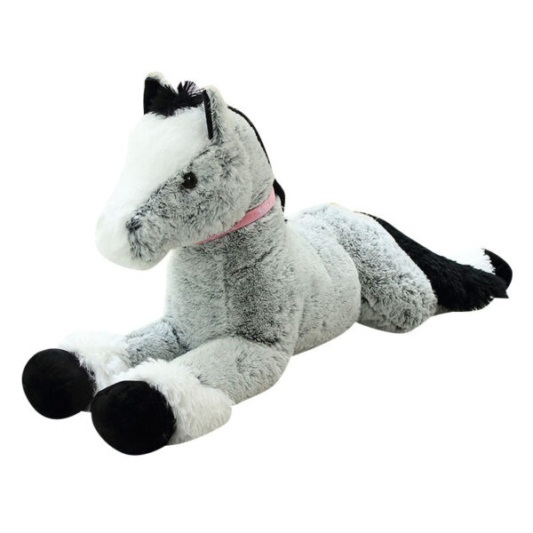 Cheval en peluche hyper câlin