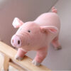 Cochon en peluche de compagnie