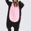 Combinaison Pyjama Pour Femme "Cochon Noir"