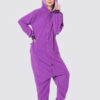 Combinaison Pyjama Pour Femme "Dragon Violet"