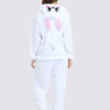Combinaison Pyjama Pour Femme "Lapin Blanc"