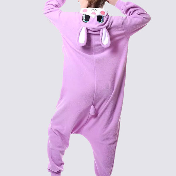 Combinaison Pyjama Pour Femme "Lapin Violet"