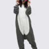 Combinaison Pyjama Pour Femme "Loup Gris"