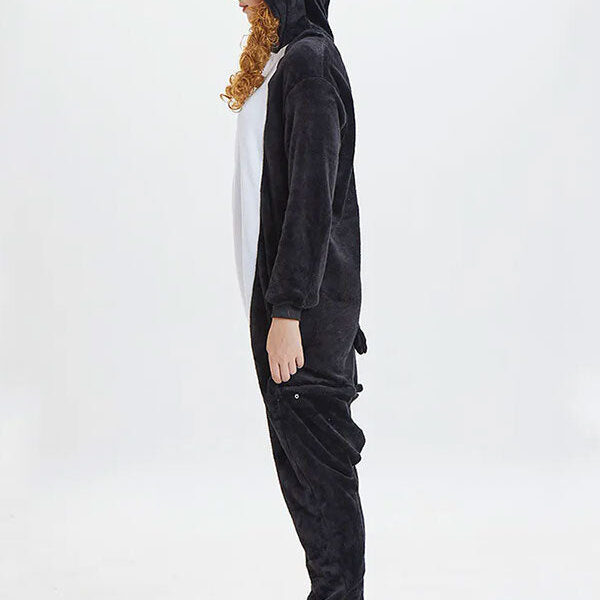 Combinaison Pyjama Pour Femme "Penguin Noir"