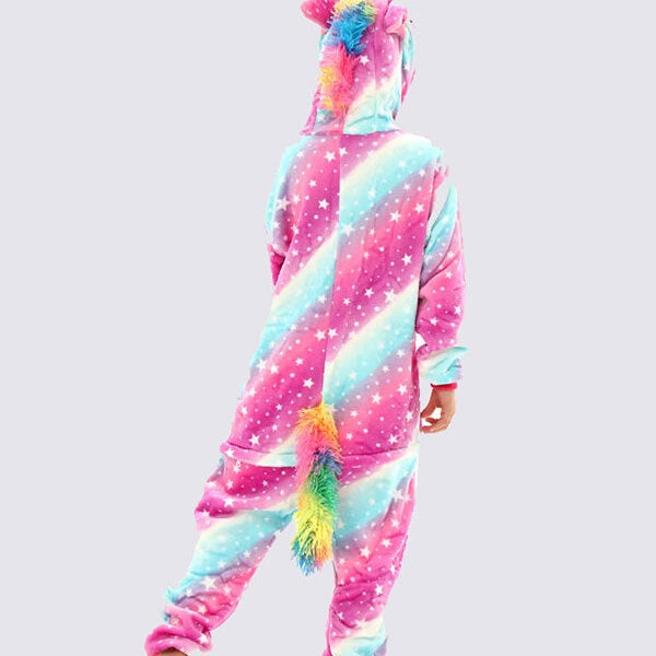Combinaison Pyjama Pour Fille "Licorne Étoilée"