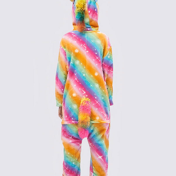 Combinaison Pyjama Pour Garçon "Licorne Étoilée Multicolore"