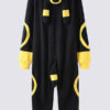 Combinaison Pyjama Pour Homme "Chat Nocturne Jaune"