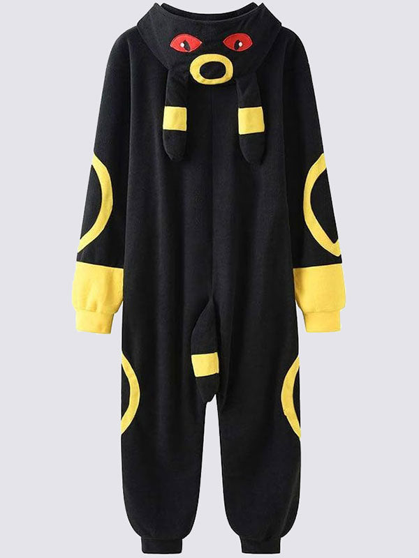 Combinaison Pyjama Pour Homme "Chat Nocturne Jaune"