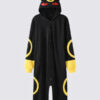 Combinaison Pyjama Pour Homme "Chat Nocturne Jaune"