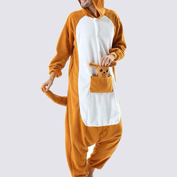 Combinaison Pyjama Pour Homme "Kangourou"