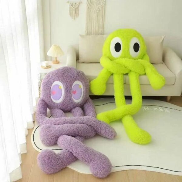 Peluche Pieuvre Geante - Coussin Kawaii
