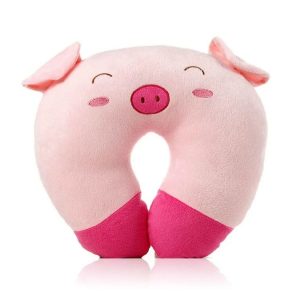Coussin Voiture Enfant – Coussin Nuque Cochon
