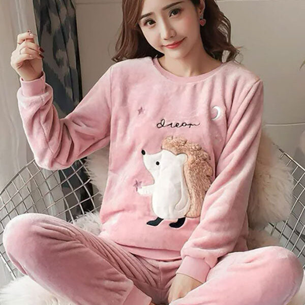 Ensemble Polaire Pour Femme "Douceur de l'Hiver"