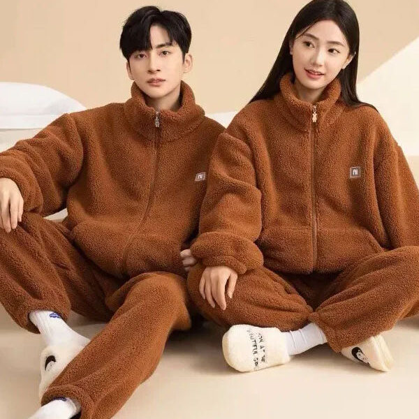 Ensemble Pyjama Pour Couple "Évasion Polaire"