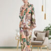 Ensemble Pyjama Pour Femme 2 Pièces "Fleur D'encre"