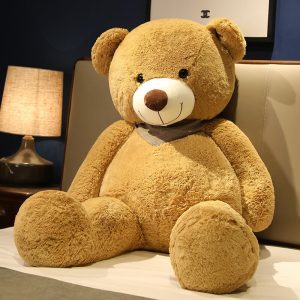 Peyton – Gros Doudou Ours Marron