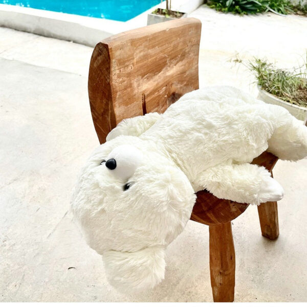 Ellie - Gros Nounours Blanc