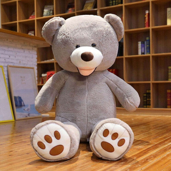 Gary - Gros Nounours Géant Gris