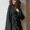 Robe de Chambre Femme Kimono Ceinturée "Refuge Douillet"