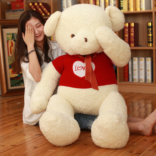 Holly - Nounours géant Blanc