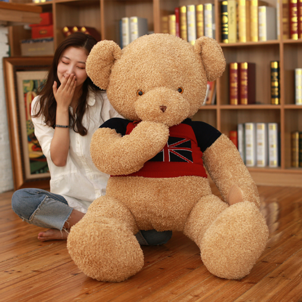James - Nounours géant marron