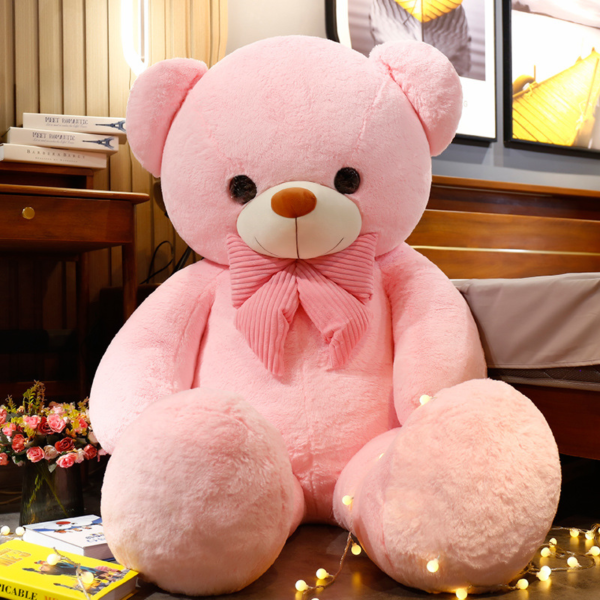 Nina - Nounours Géant Rose