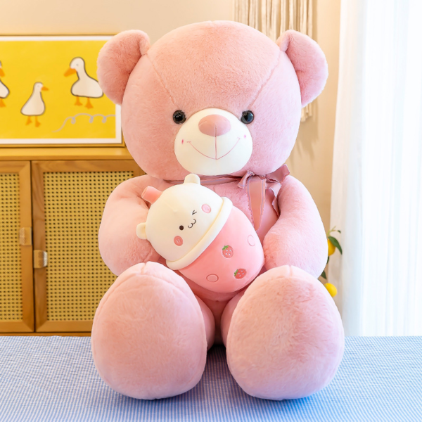 Debbie - Nounours géant rose